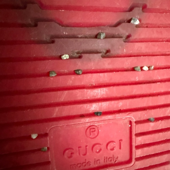 Gucci Baling Fabric Nappa Moorea Interlocking G men's high-top sneaker US12 - Picture 11 of 13